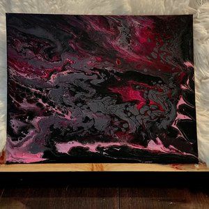 Acrylic Pouring Artwork
